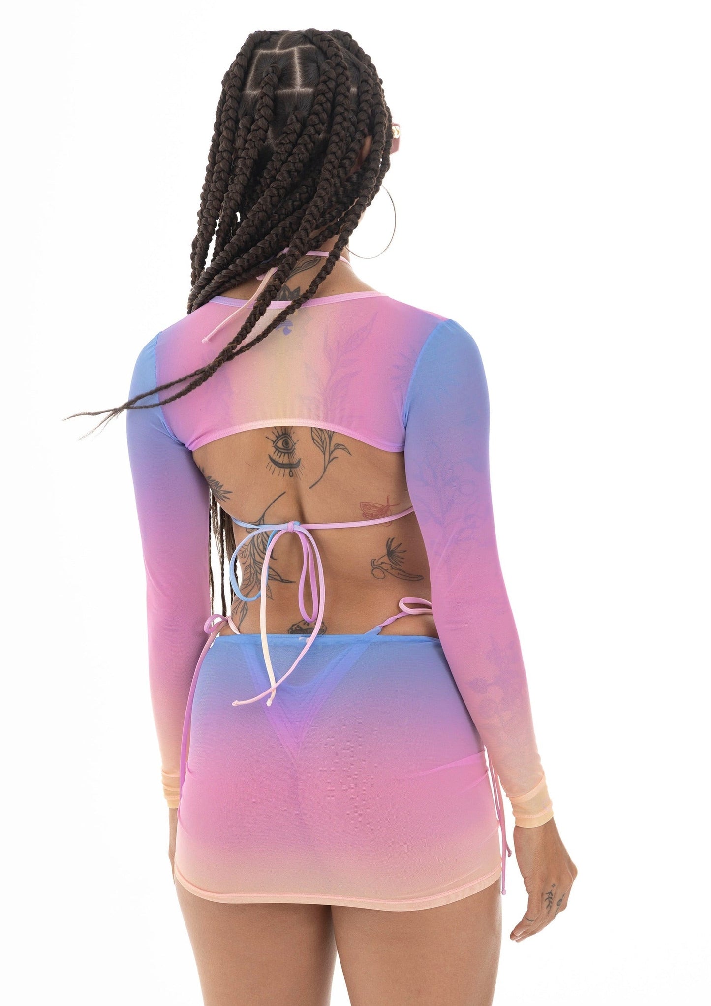 SUNRISE MESH SKIRT