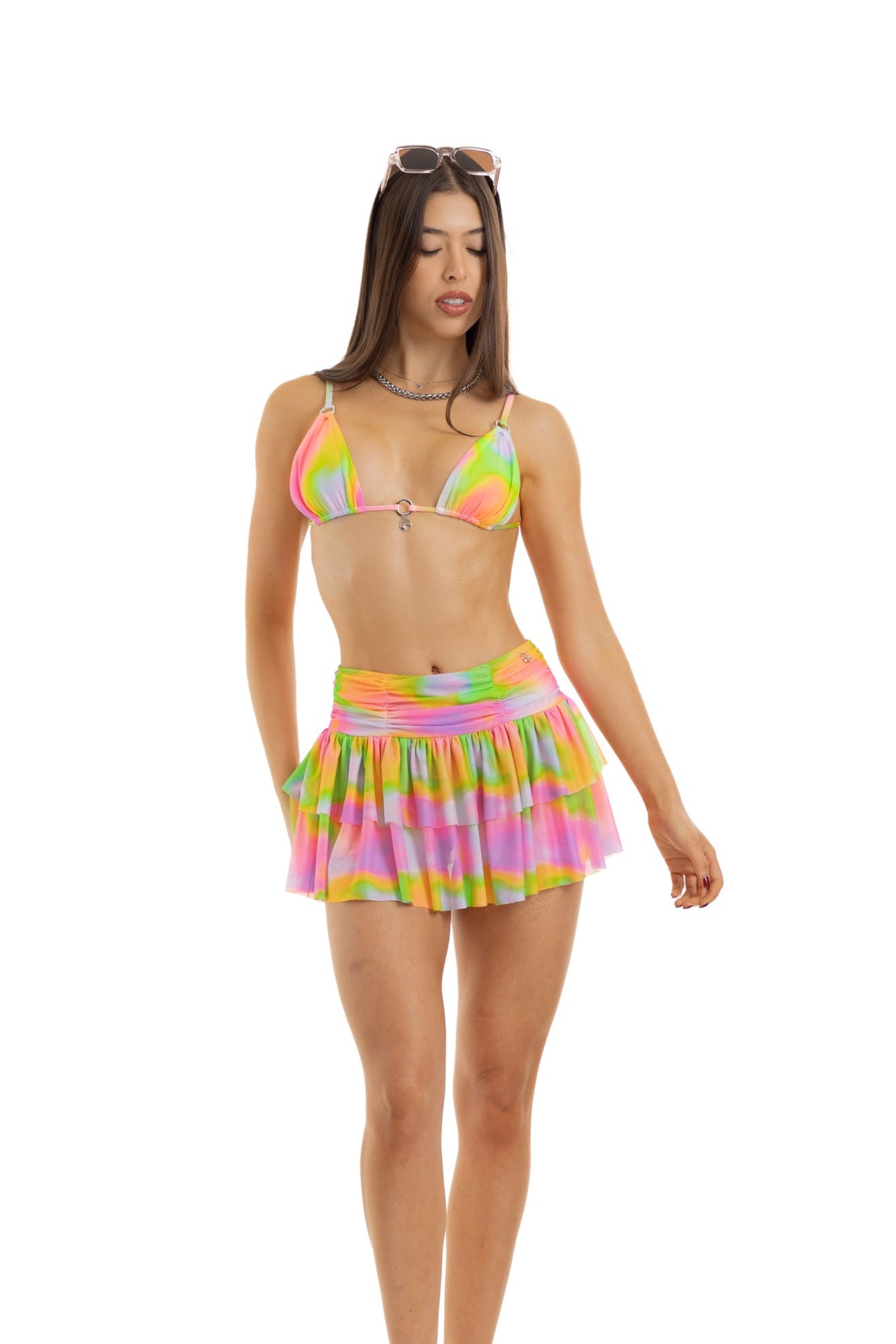 AURORA RUFFLE SKIRT