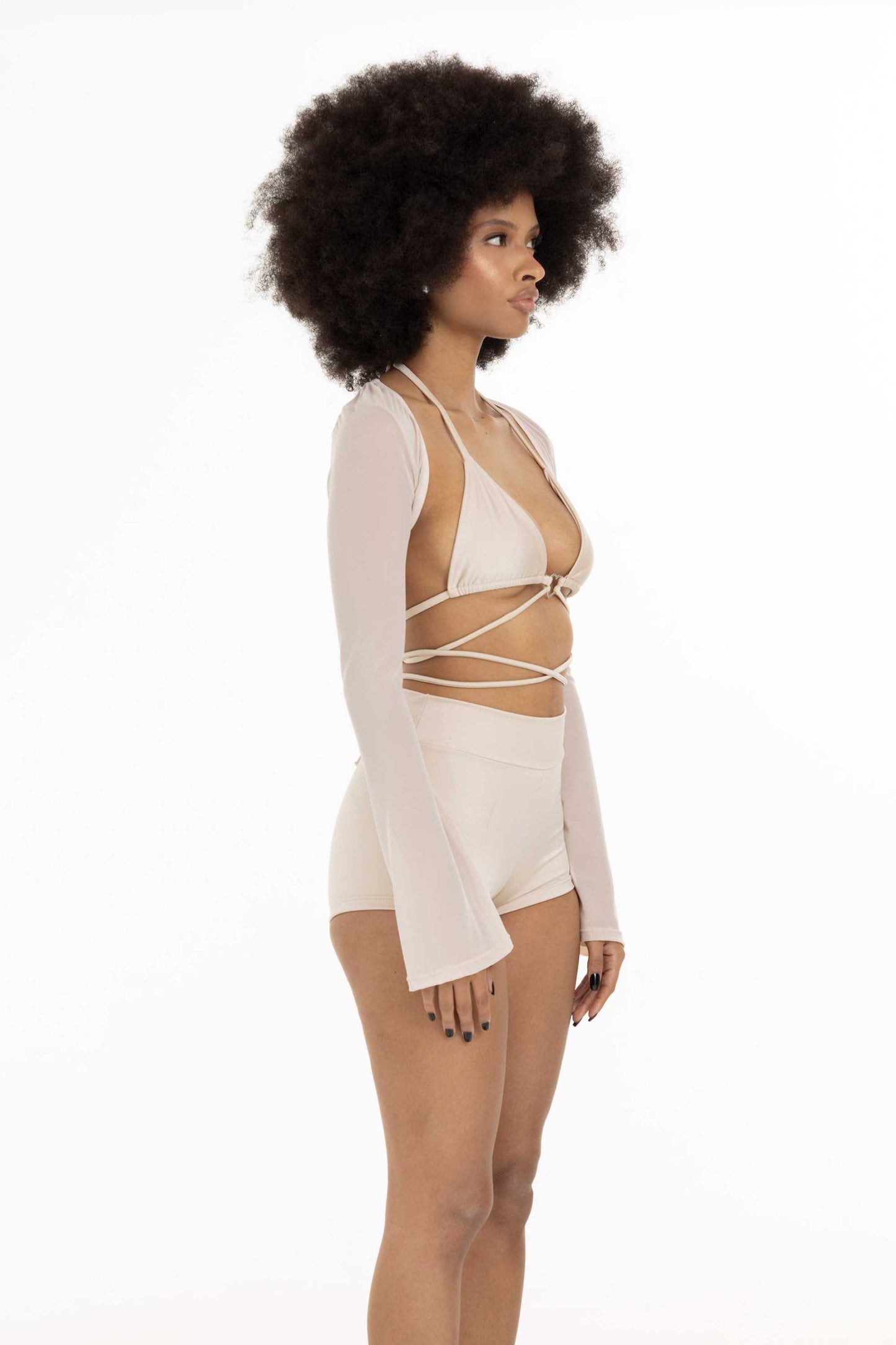 BIKINI TIE DUNE + SHORTS