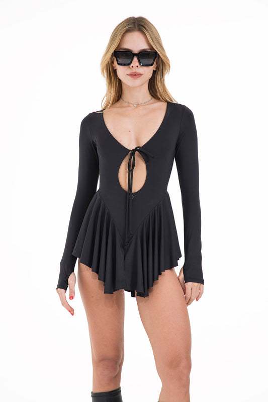 FLORA BLACK VEST