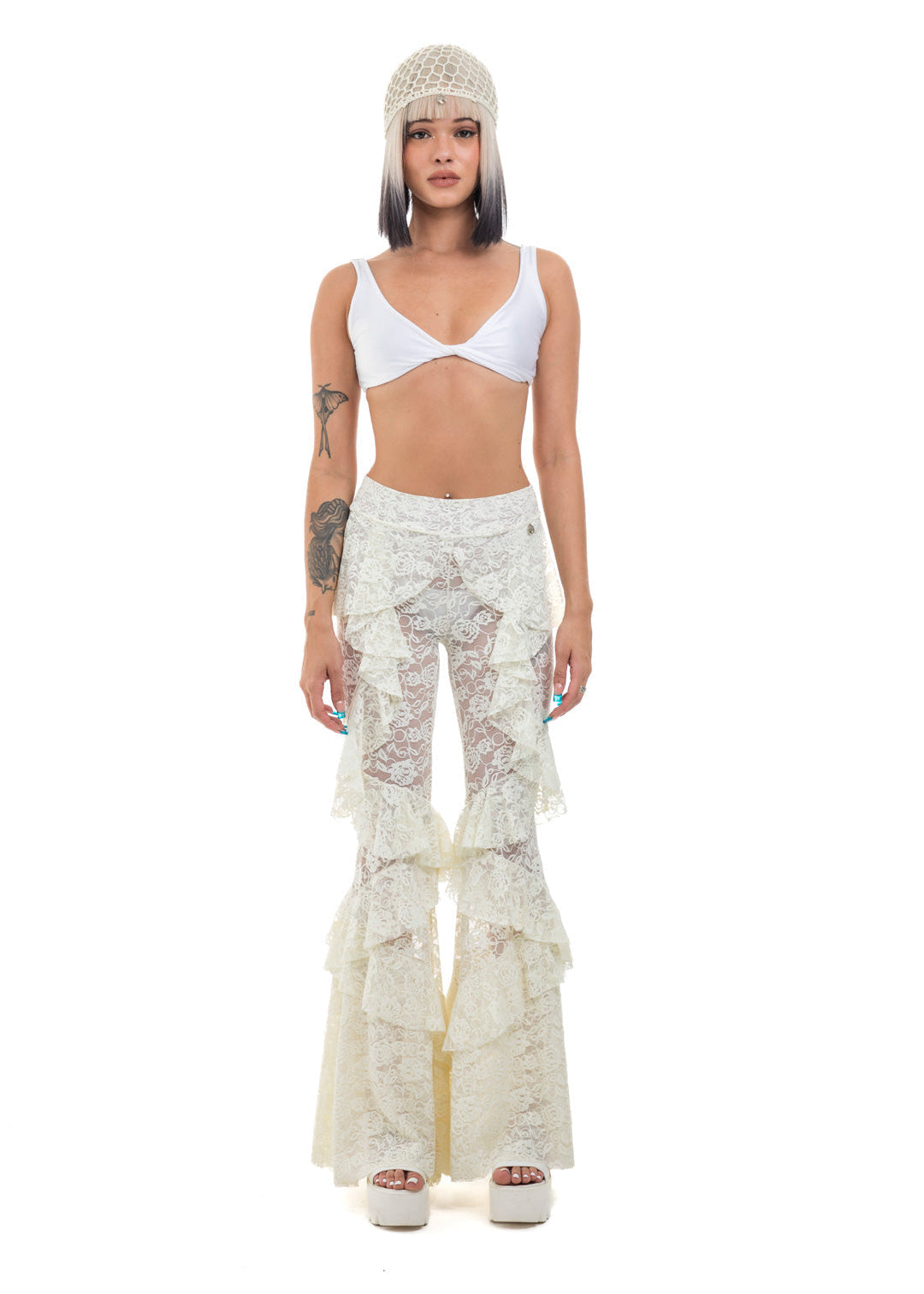 MOON RUFFLE PANTS