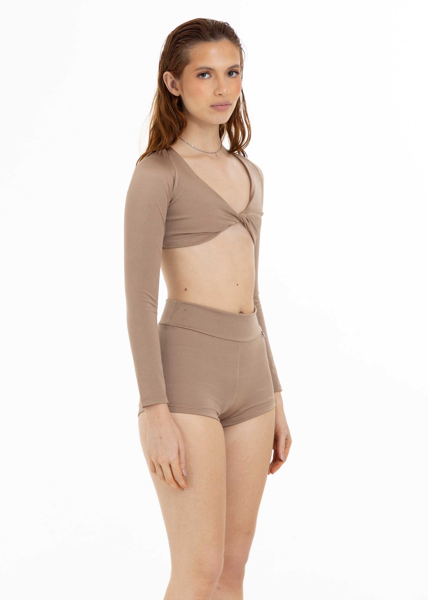 BIKINI DASH COCOA LONG SLEEVE