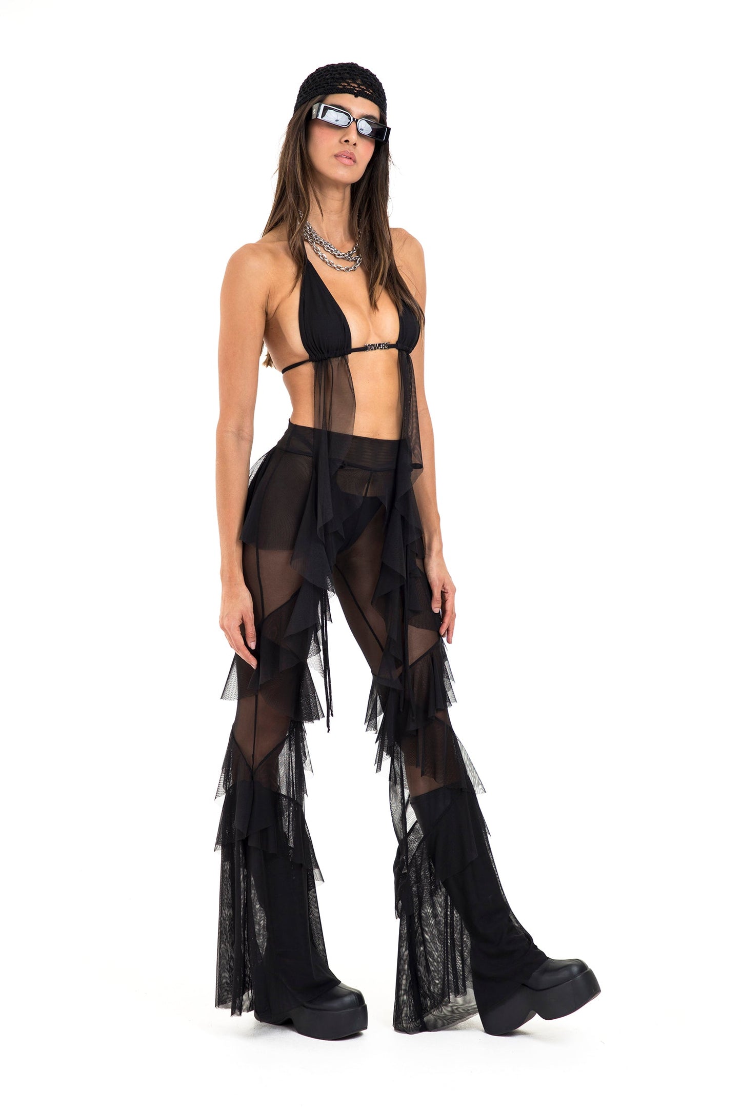 SET RUFFLE BLACK