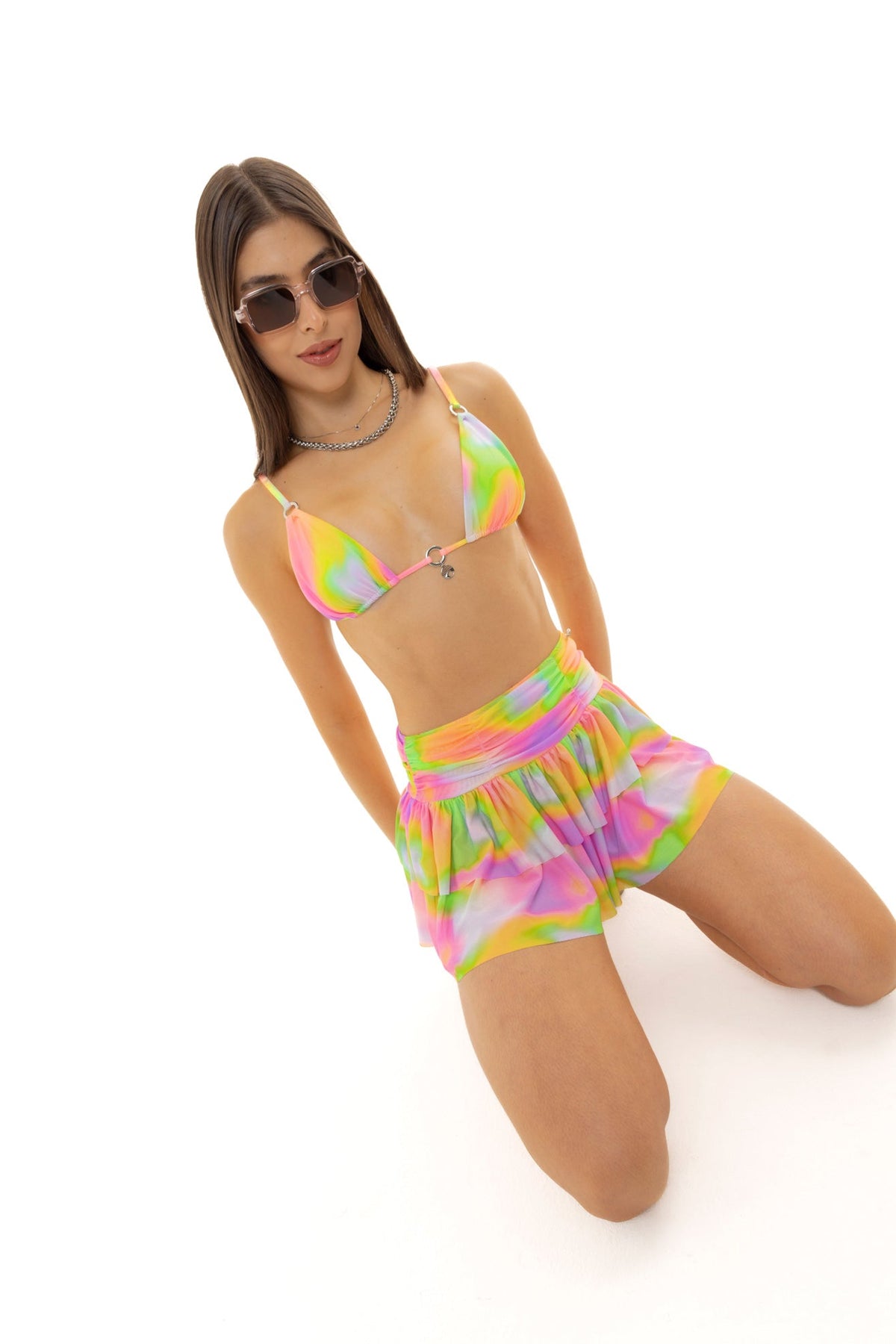 AURORA RUFFLE SKIRT