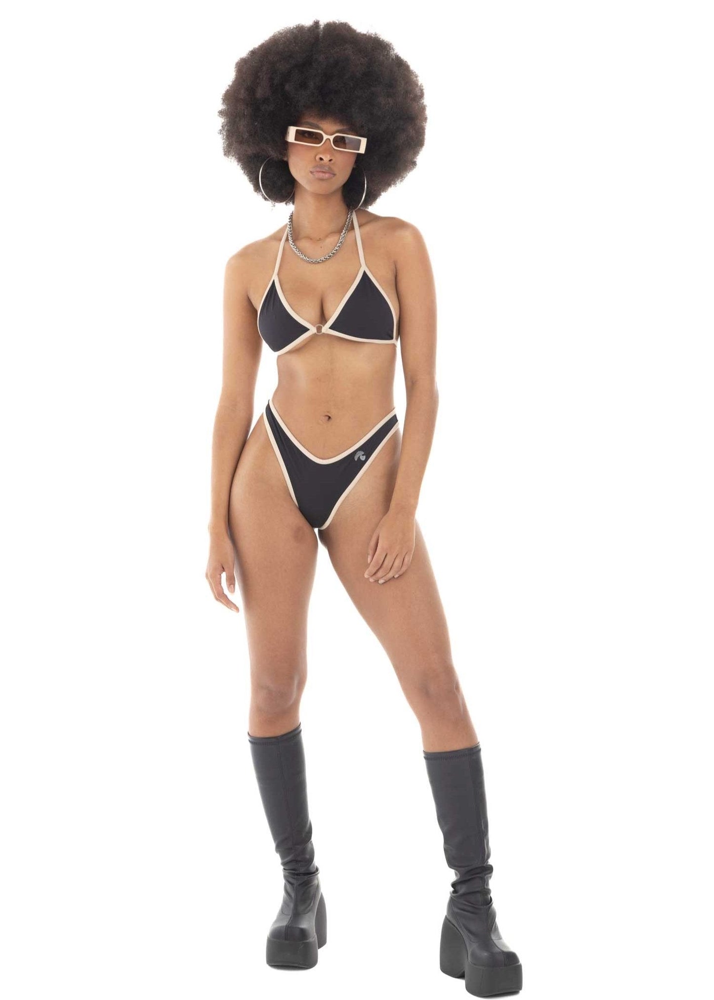 BIKINI UNBASIC BLACK/BONE