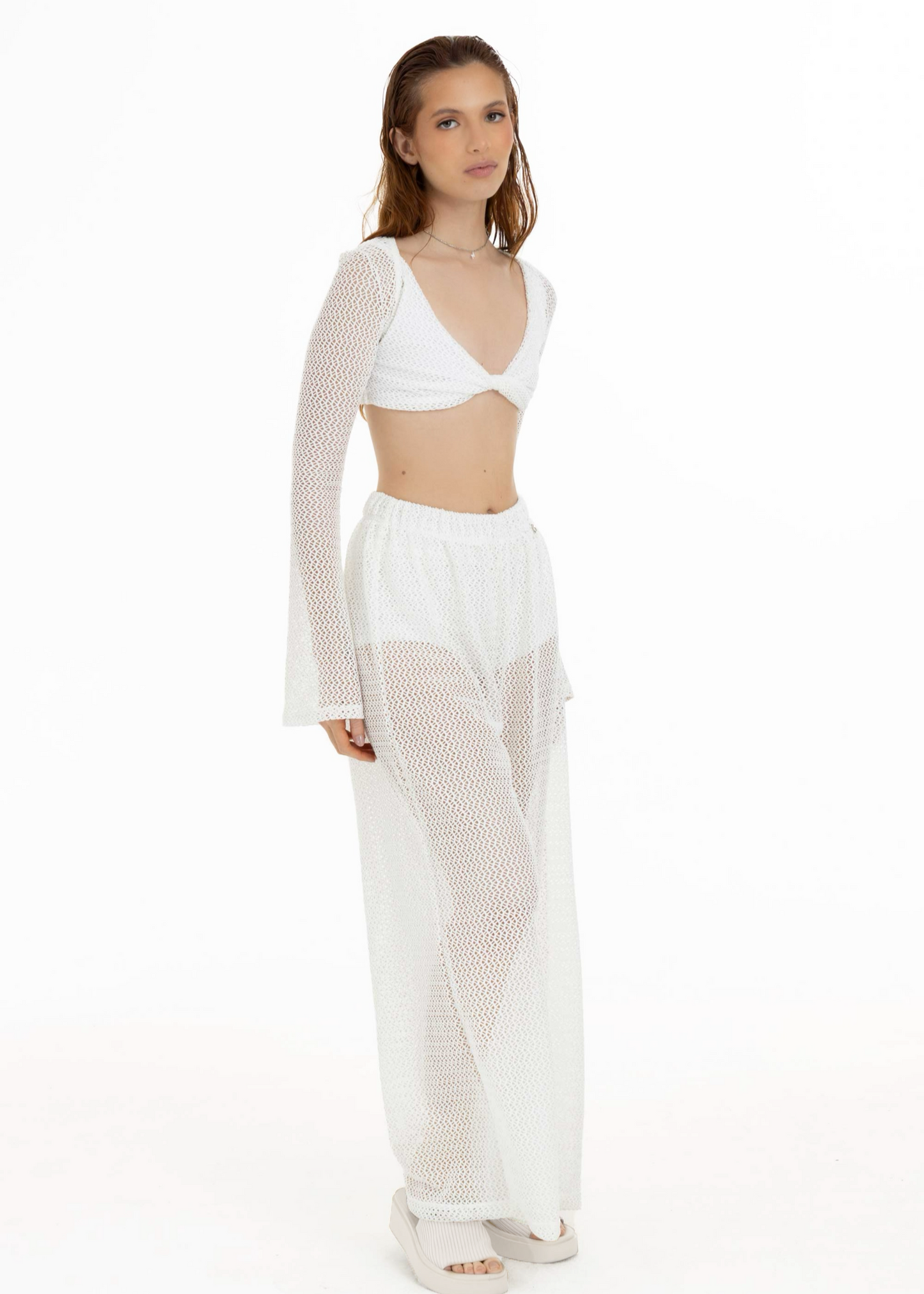 PEARL MESH BEACH PANTS