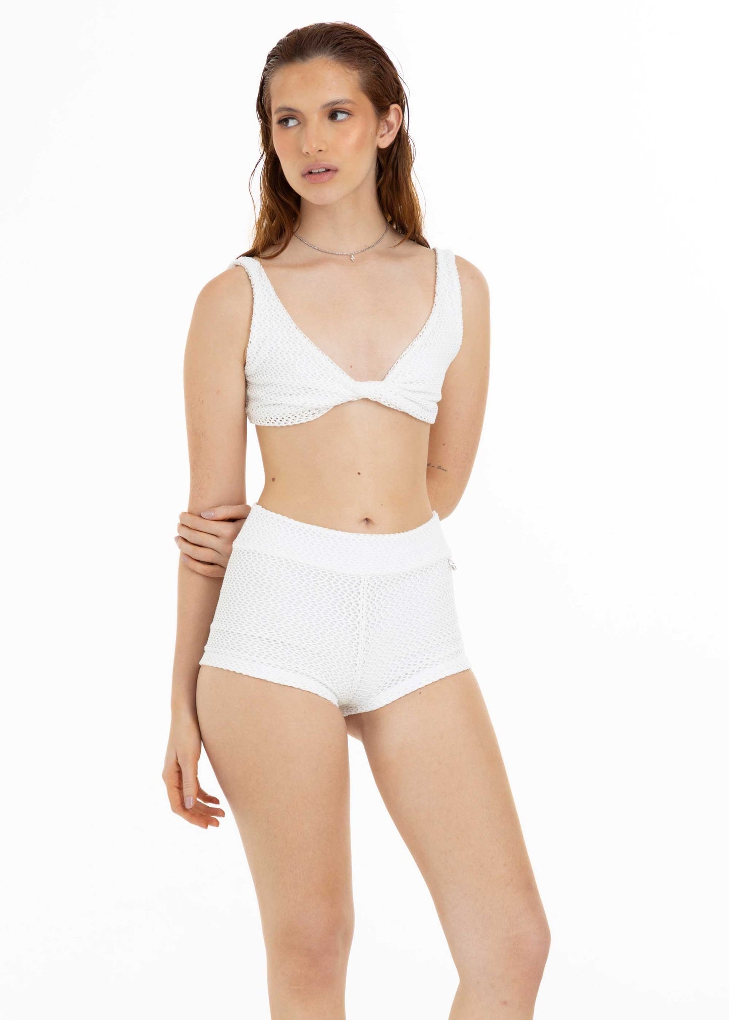 BIKINI MESH PEARL