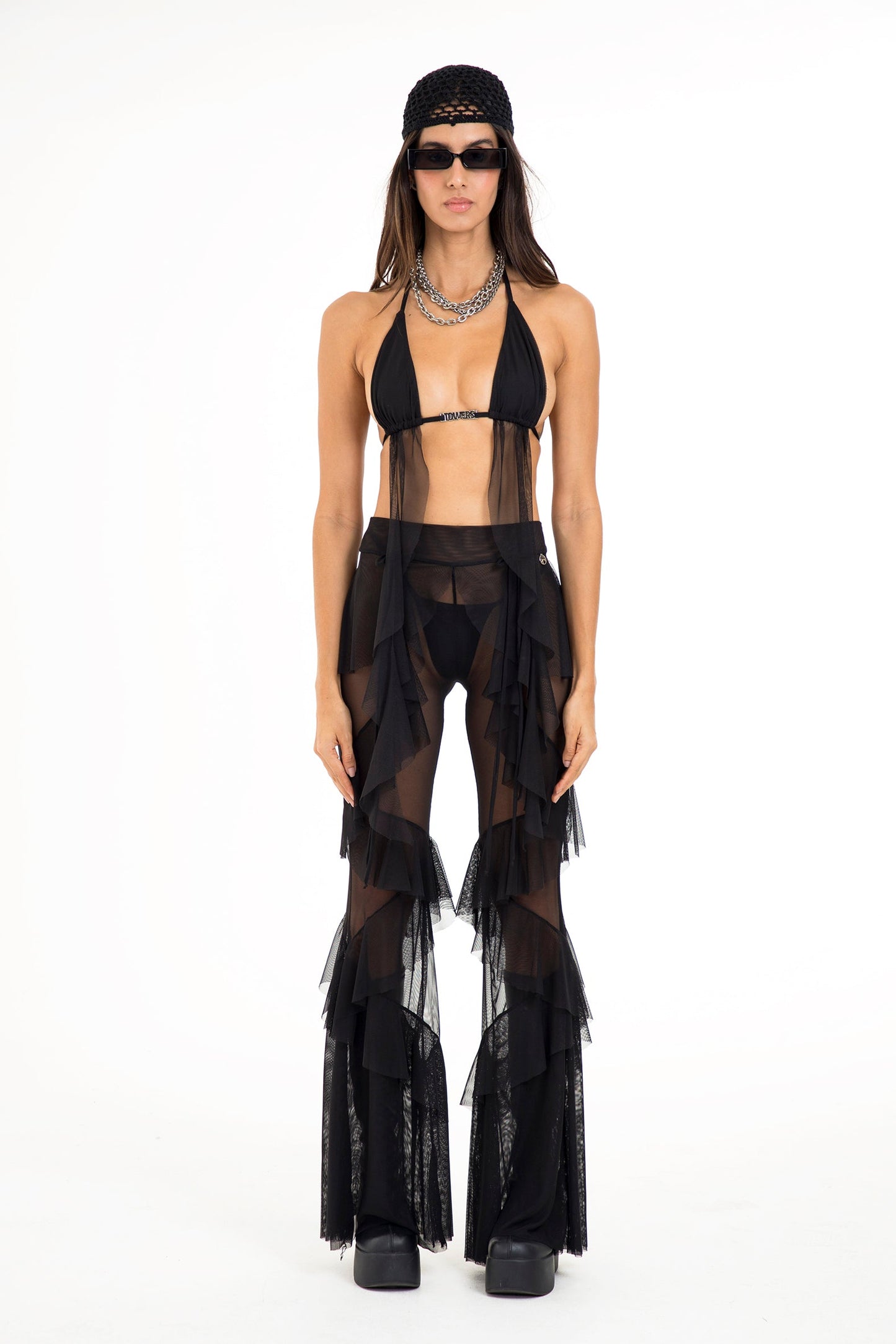 SET RUFFLE BLACK