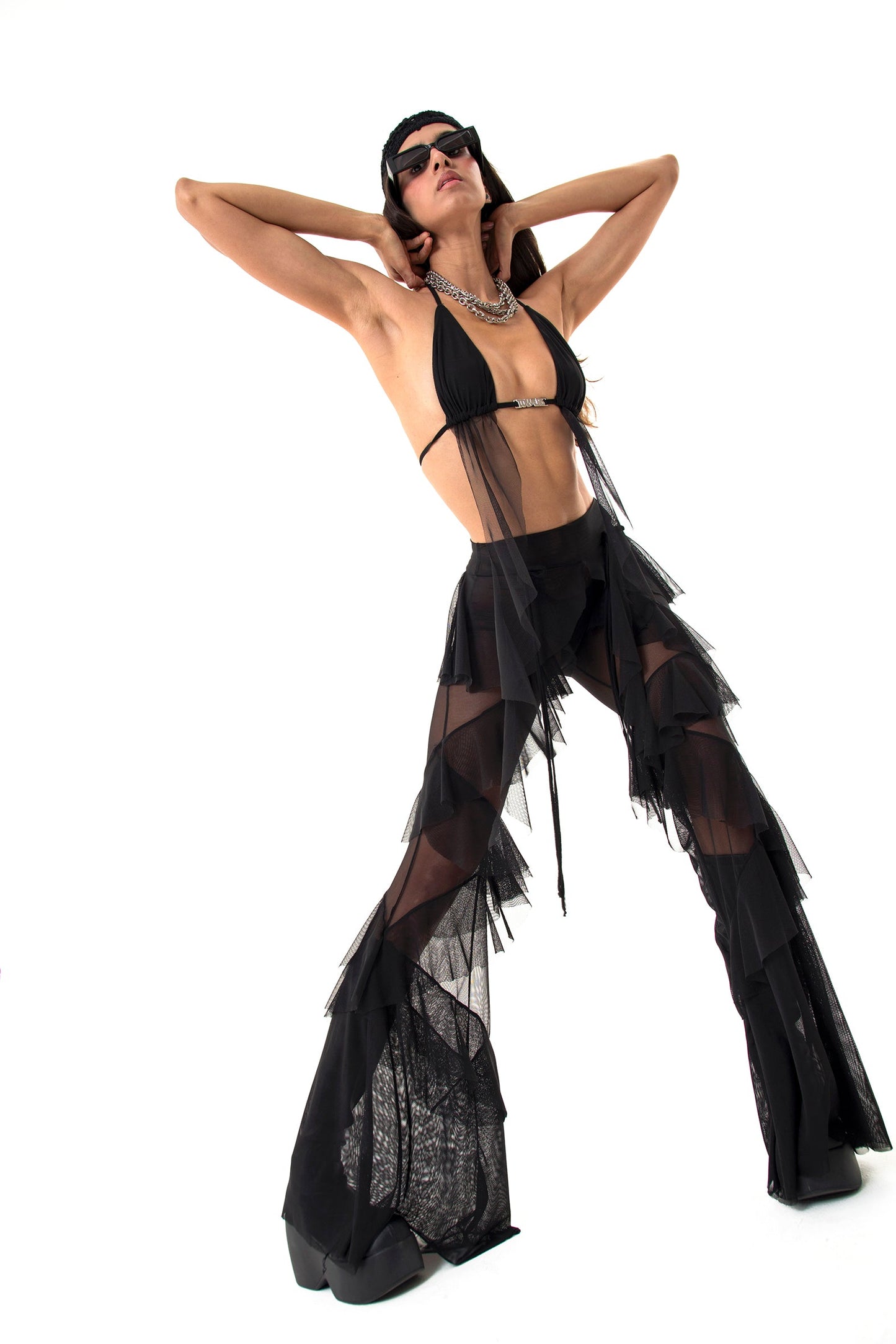 SET RUFFLE BLACK