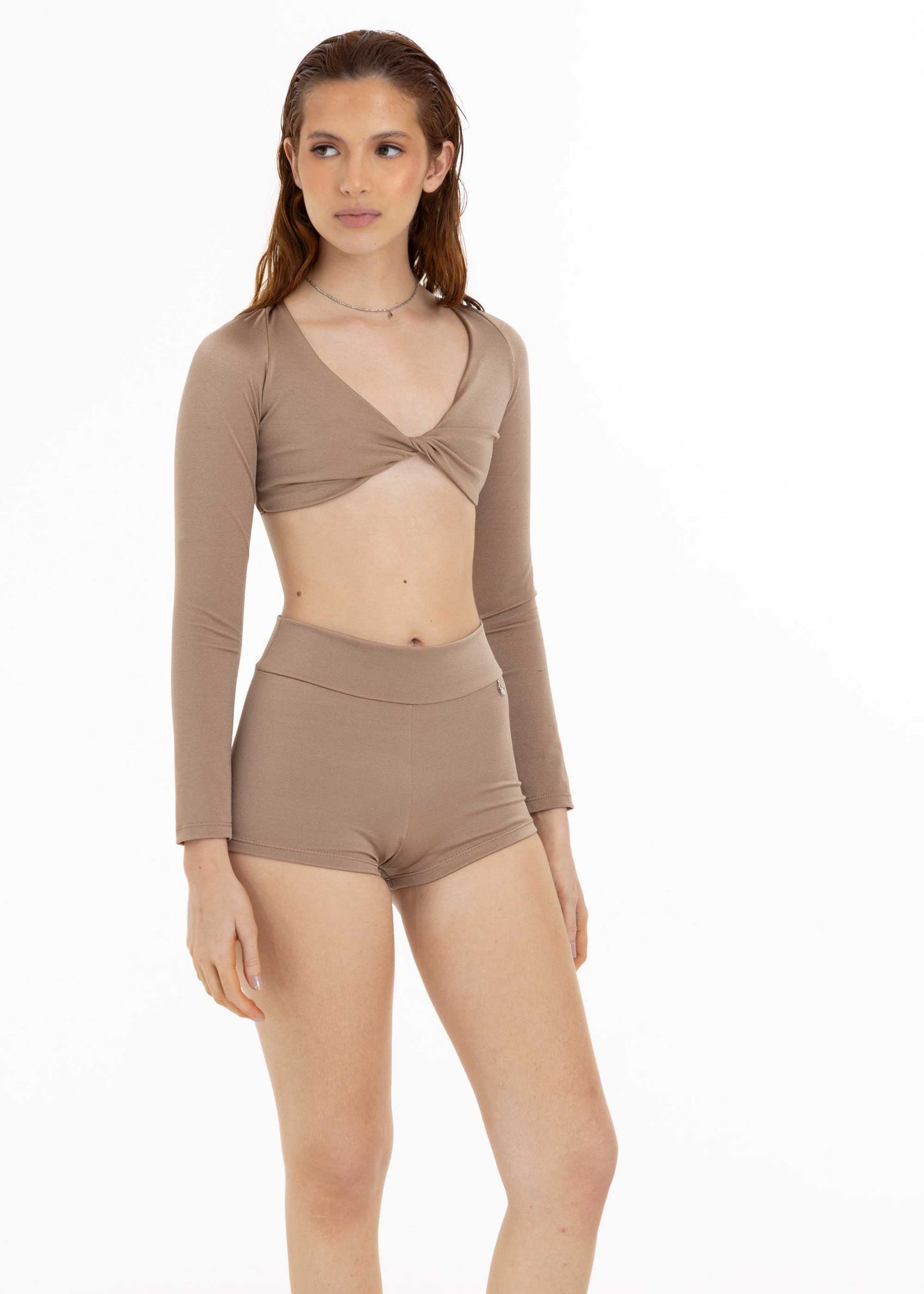 BIKINI DASH COCOA LONG SLEEVE