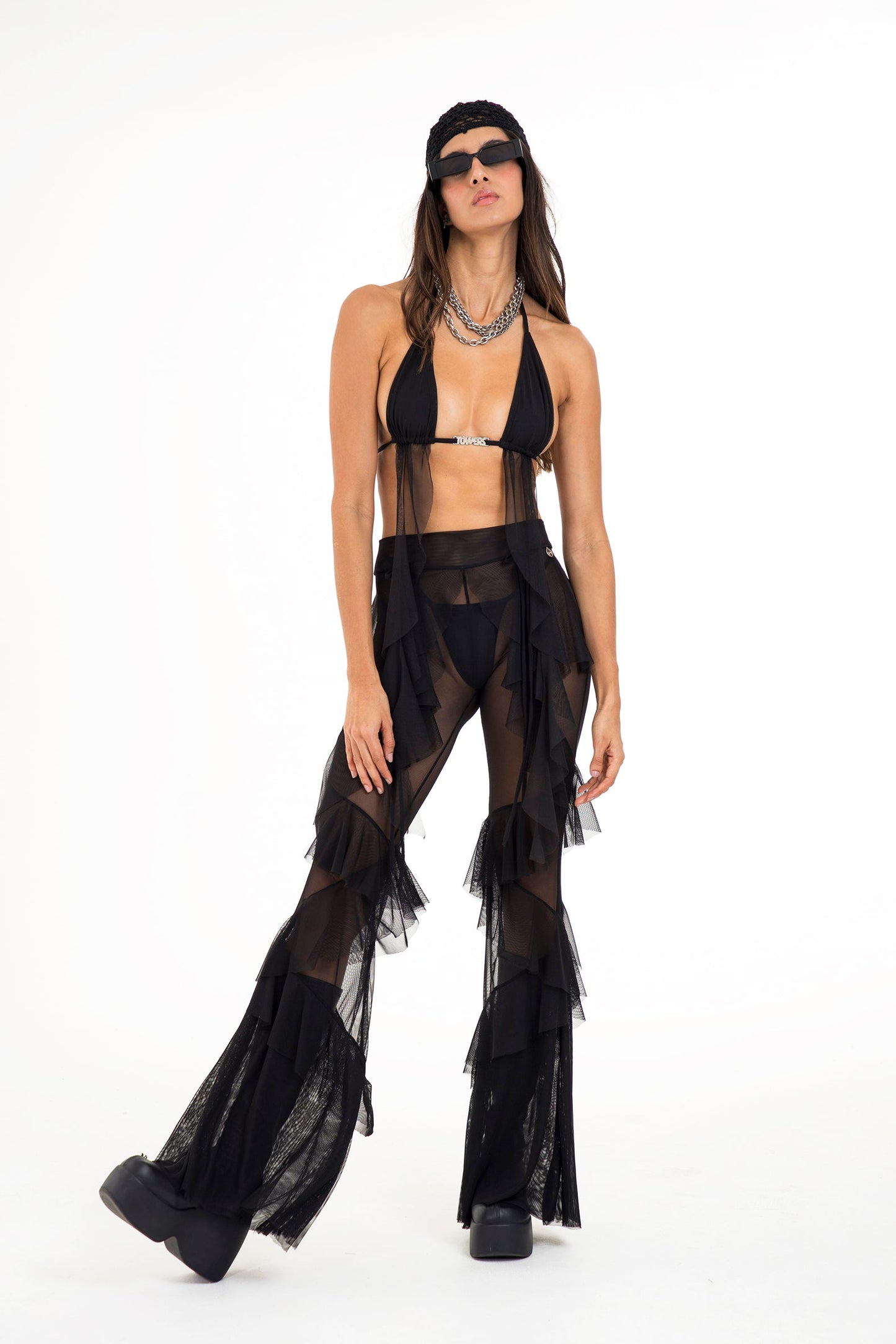 SET RUFFLE BLACK
