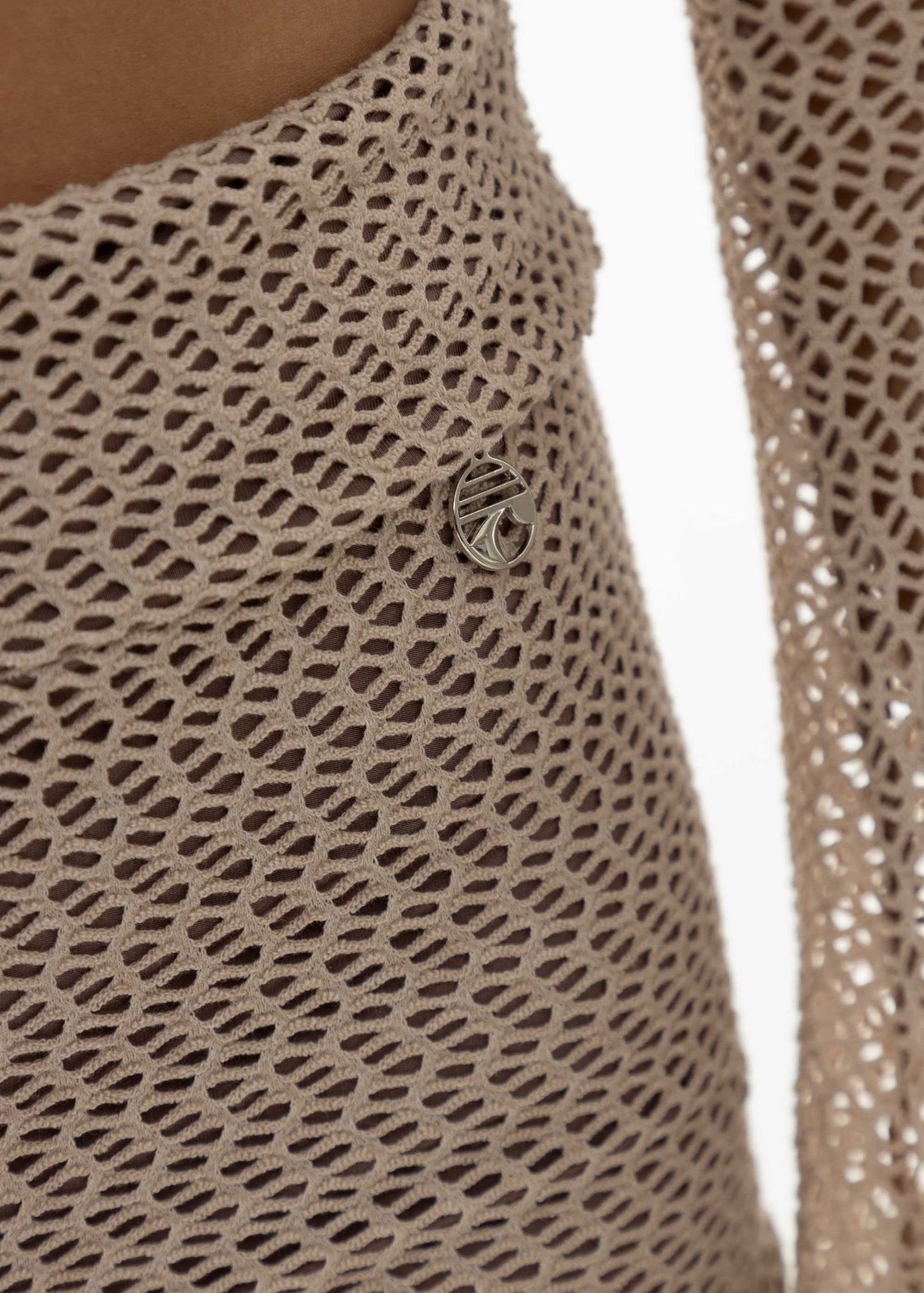 BIKINI SHEER COCOA LONG SLEEVE