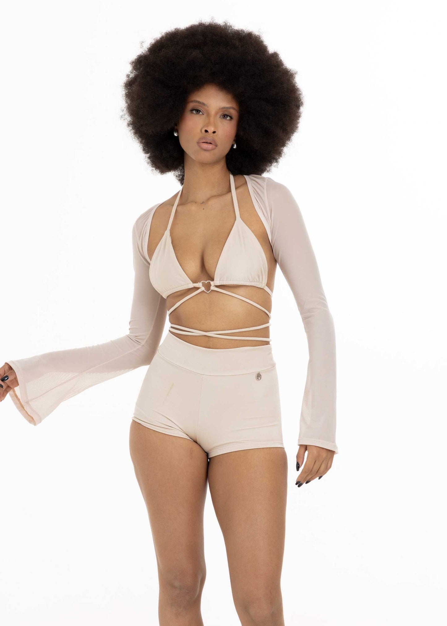 BIKINI TIE DUNE + SHORTS