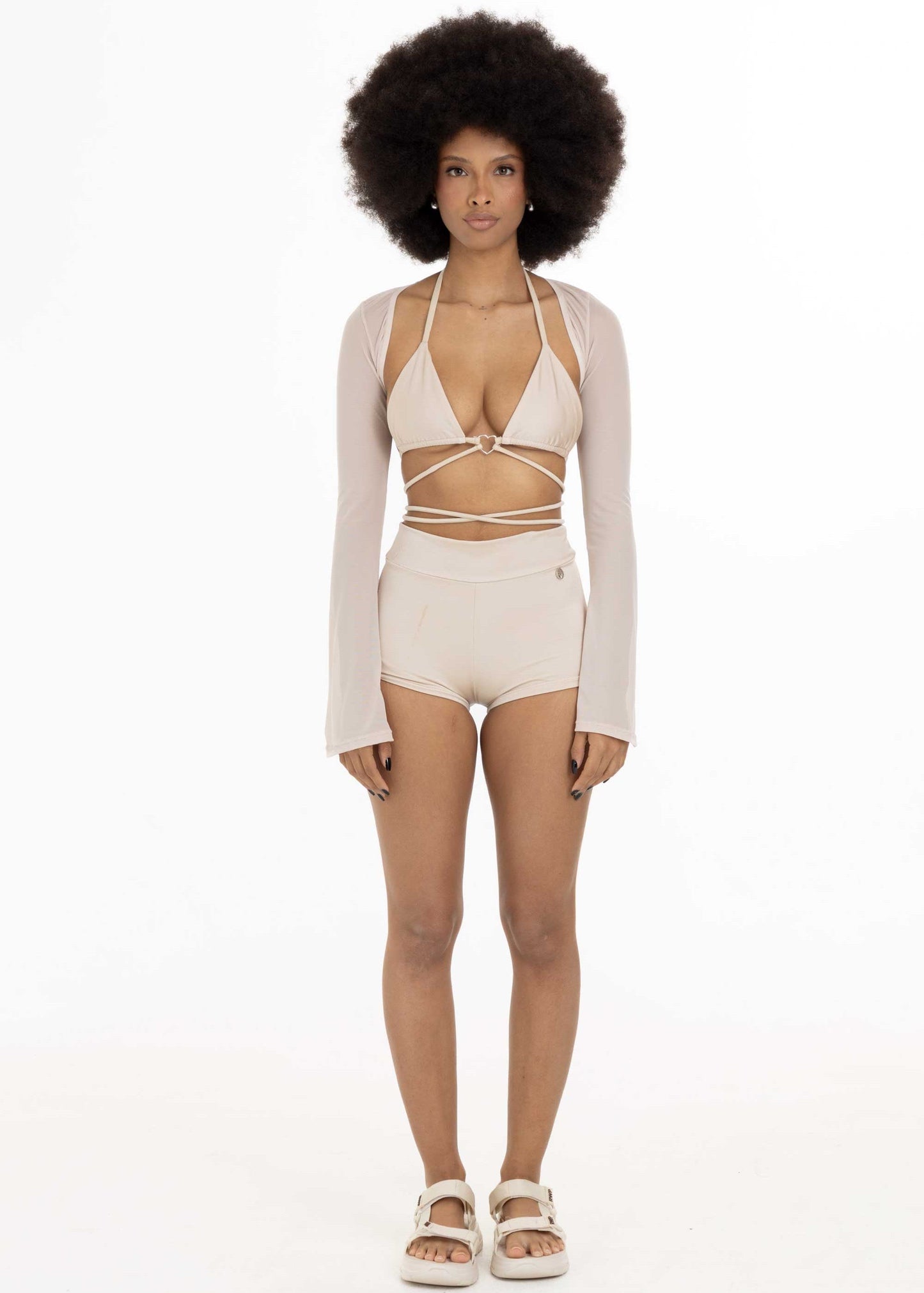 BIKINI TIE DUNE + SHORTS
