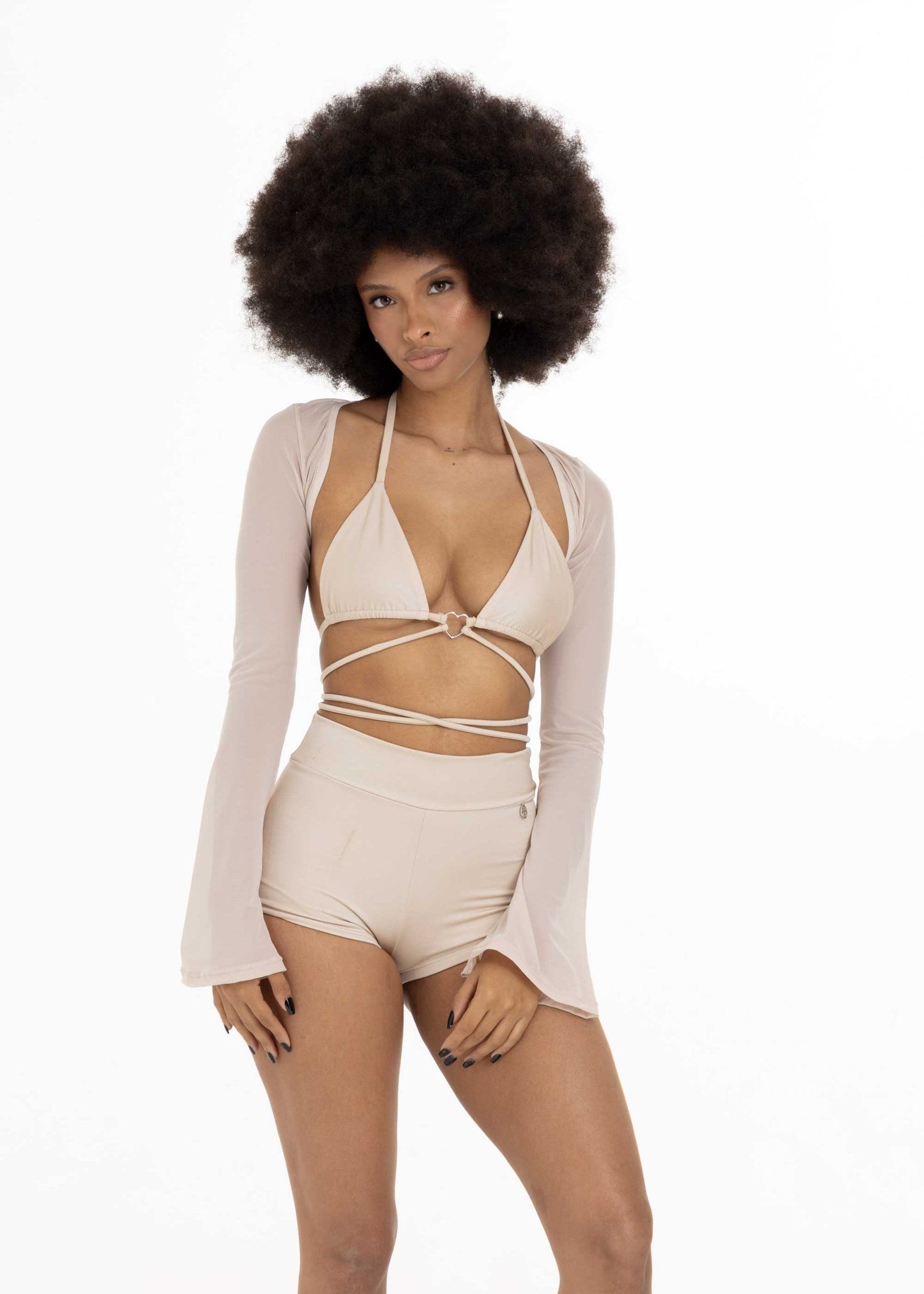 BIKINI TIE DUNE + SHORTS
