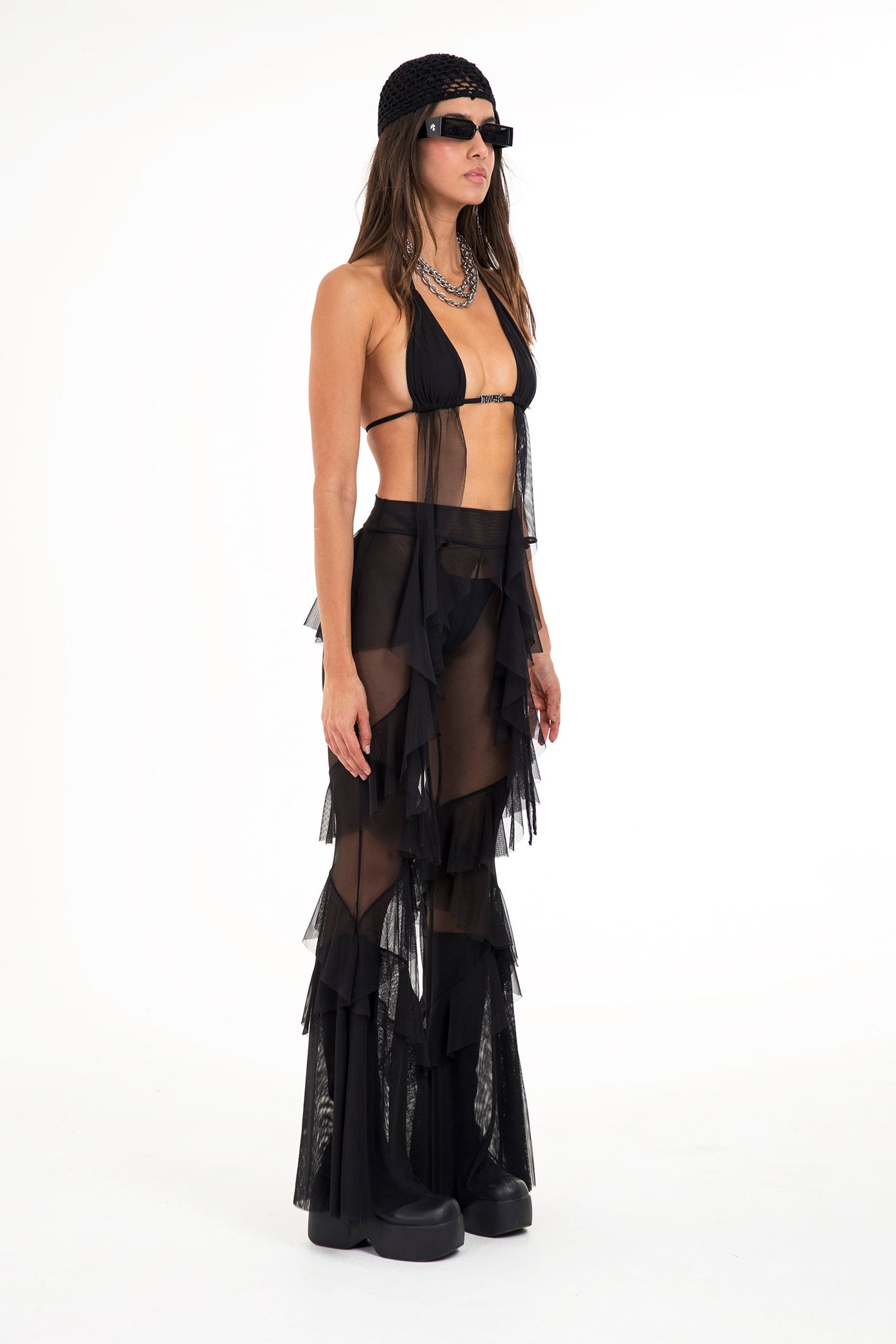 SET RUFFLE BLACK