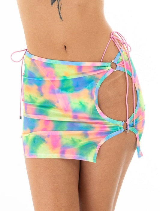 COTTON CANDY HOLE SKIRT