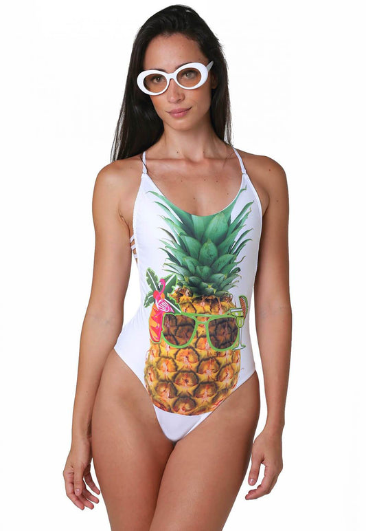 TROPICAL PINEAPPLE SWMSUIT